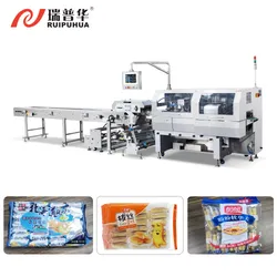 Hochgeschwindigkeitsautomatische horizontale Fließverpackungsmaschine / Verpackungsmaschine / Brotwickelmaschine Sacima Multi-Bag Zweite Fließverpackungsmaschine