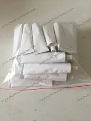 Tubo di identificazione in plastica per zattera di salvataggio con corda