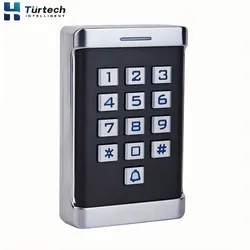 ระบบควบคุมการเข้าถึงด้วยแป้นพิมพ์ประตูอัตโนมัติเลื่อน Turtech Ak11