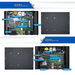 ヒストゥ ファンレス コンピュータ工場 コア I3 埋め込み型産業ミニPC