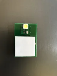 LED Flitser Enkele LED Lichten Knopcel Voeding Enkele Batterij Knop LED