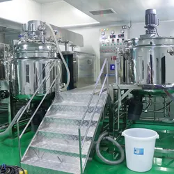 Máquina de Fazer Creme Dental Emulsificador Homogeneizador Máquina de Mistura a Vácuo