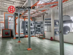 Pulverbeschichtungsmaschine mit integriertem Pulverbeschichtungspumpe und Venturi-System