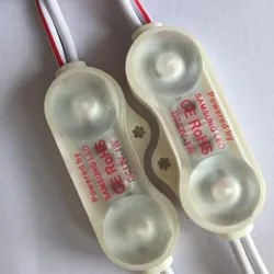 Módulo de Inyección LED de Color Blanco DC12V 2 Utilizado para Letras de Señalización Publicitaria