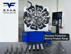 スプリング鋼ワイヤー成形曲げスプリング製造機
