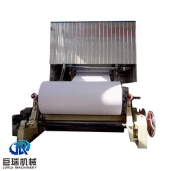 80GSM Linha de Máquina de Fabricação de Papel para Impressão e Escrita Padrão com Sistema de Reciclagem de Papel Residual