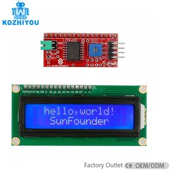 1602 Módulo de Display LCD Serial para R3 Mega 2560