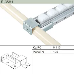 Conexão de Rolos para Sistema de Armazenamento de Tubos (R-28H4B)