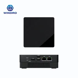Atacado Melhor AMD R5 R7 R9 Mini PC Computador N100 N95 Windows Intel Mini PC Sem Ventoinha com 16GB RAM 1tb SSD, WiFi 6 Computador de Escritório