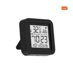 WLAN Temperatur Feuchtigkeitssensor Telefon-APP Universal-Controller Smart IR Blaster WiFi-LCD-Display mit Fernbedienung