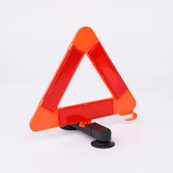Aangepaste Goedkope Frame Adsorptie Raam Waarschuwingsbord Auto Nood Reflectieve Driehoek