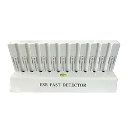 Rilevatore ESR Fast Rack per tubi di raccolta del sangue