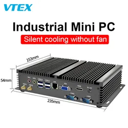 Eingebetteter Kern I5 I7 PC Mini Computer Mini PC