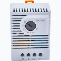 Fortschrittlicher intelligenter digitaler Hygrostat Mfr012 DIN-Schienen-Hygrostat Feuchtigkeitsregler für präzise Feuchtigkeitskontrolle