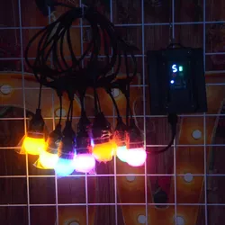 Solarfernbedienung LED Außen dekorative Lichterkette