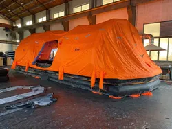 Gooi Over Type Marine Opblaasbare Reddingvlot
