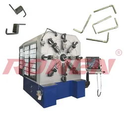 Máquina de formación de resortes helicoidales mini CNC de alta precisión con calefacción de tungsteno