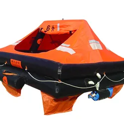 Maritime Rettungsaufblasbare Stoßfeste Sonnenschutz Lebensrettungsinsel
