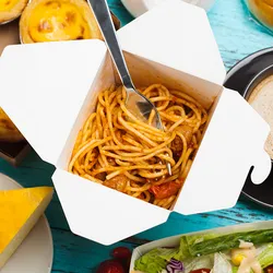 Einwegbehälter individuell bedruckte Box/Take-Away-Box-Herstellungsmaschine