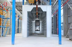Máquina de Linha de Pintura Eletrostática de Pó em Sala de Pintura Automática