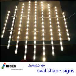 LED-hintergrundbeleuchtungsquelle – starre Lichtleiste mit Drahtseil und Haken