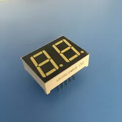 0.56 Zoll 2 Digit Weiß LED Anzeige Segmentmodul für Steuerpanels