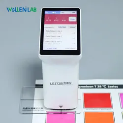 3.5 Màn hình cảm ứng màu IPS 4 inch độ phân giải cao, máy đo màu cầm tay di động với nguồn sáng LED