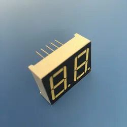 0.56 Zoll 2 Digit Weiß LED Anzeige Segmentmodul für Steuerpanels