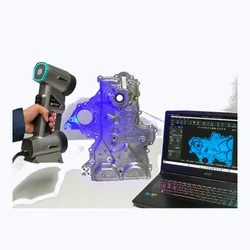 Scanner portatile 3D per ingegneria inversa e modellazione CAD Alphascan