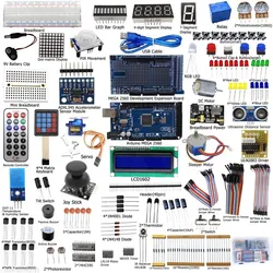 Kits de Aprendizado DIY de Projetos Eletrônicos Placa de Desenvolvimento para Arduino Mega2560 Kit Inicial