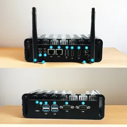 Computador de Mesa Mini Compacto Sem Ventoinha com Intel Core I5 8th Gen
