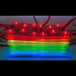 DC24V Módulo LED Quadrado RGBW com Lente Difusa para Caixa de Luz Publicitária