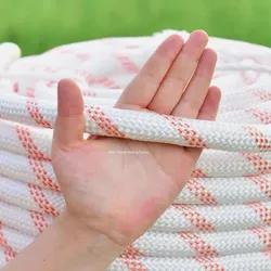 Sicherheitsseil für Arbeiten in großer Höhe, Outdoor-Kletterseil, Feuerrettungsfluchtseil, schwer belastbar, abriebfest