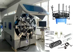 1.0-4.0mm Máquina de Molas CNC e Máquina de Molas Computadorizada de Doze Eixos
