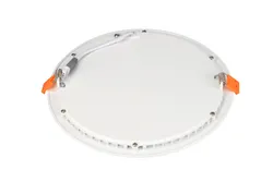 Quadratische LED-Paneelspot-Deckenbeleuchtung, eingelassene schlanke LED-Paneelleuchte, rund, quadratisch