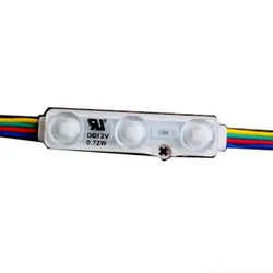 RGB LEDモジュール 1.2W 160deg 広告ボックス用の変更可能