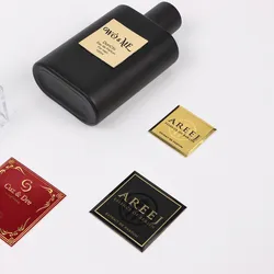 Rótulo de Caixa de Embalagem de Cosméticos à Prova d'Água Xmt Etiqueta de Papel Personalizada Etiquetas de Metal