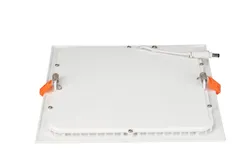 Quadratische LED-Paneelspot-Deckenbeleuchtung, eingelassene schlanke LED-Paneelleuchte, rund, quadratisch