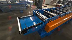 Vorwärts Metall Ridge Cap Formmaschine für Dachblechsystem