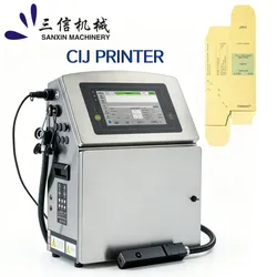 Máquina de Impressão por Jato de Tinta Cij de Alta Resolução para Impressão de Data, Número de Lote e Código de Barras
