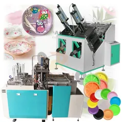 Automatische Pappteller-Herstellungsmaschine Hydraulische Pappteller-Herstellungsmaschine Einweg-Pappteller-Herstellungsmaschine Preis