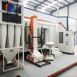 Cabine de Pintura em Pó Xingyue com Sistema de Troca Rápida de Cores