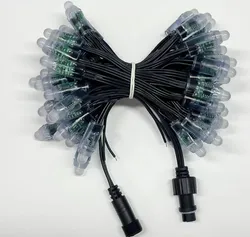 Mudança de Cor Completa Software Programável 12mm LED Pixel RGB Ws2811