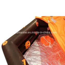 Solas Goedkeuring Automatische Inflatie Liferaft Davit Gelanceerde Opblaasbare Levensvlot