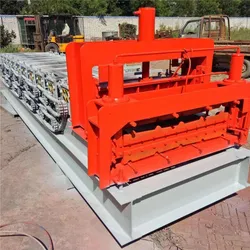 Farbstahlplattenwalzmaschine Paneelplattenformmaschine