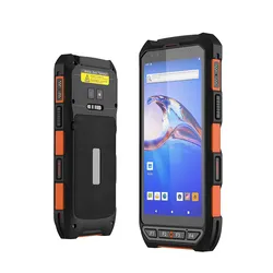 5.5inch 휴대용 안드로이드 바코드 스캐너 모바일 데이터 단말기 내구성 있는 산업 PDA