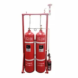 80L Ig100 Système automatique d'extinction d'incendie Inergen Système de suppression d'incendie