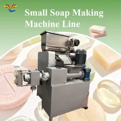 Macchina automatica per la pressatura del sapone personalizzata, macchina per la produzione di sapone solido, piccola linea di produzione per la fabbricazione di sapone