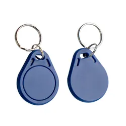 เครื่องเขียน RFID พวงกุญแจ RFID พวงกุญแจ PVC RFID พวงกุญแจ ABS โลหะ