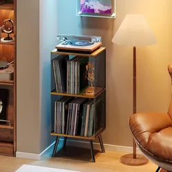 Stilvoller multifunktionaler CD-Ständer für Zuhause und Büro